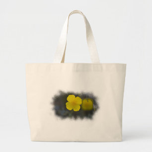 Wildblomma 3 Tote Jumbo Tygkasse