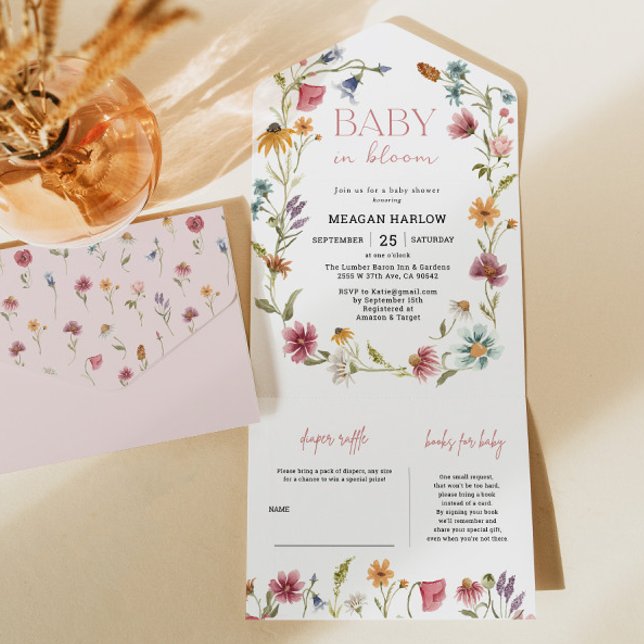 Wildblomma Baby i babyskor för blommor (Skapare uppladdad)