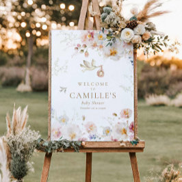 Wildblomma Baby i Bloom Baby Shower