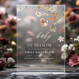 Wildblomma Baby i Bloom Baby Shower