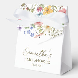 Wildblomma Baby i Bloom Baby Shower Presentaskar