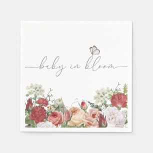 Wildblomma Baby i Bloom Girl Pappersservett