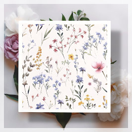 Wildblomma | Babyskor Pappersservett