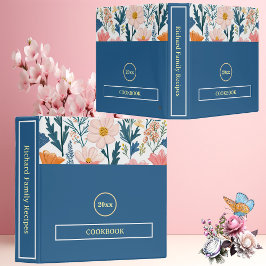 Wildblomma Bloom Pastel Family Cookbook Savvy Blue