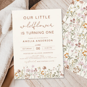 Wildblomma Boho Chic First Birthday Terracotta