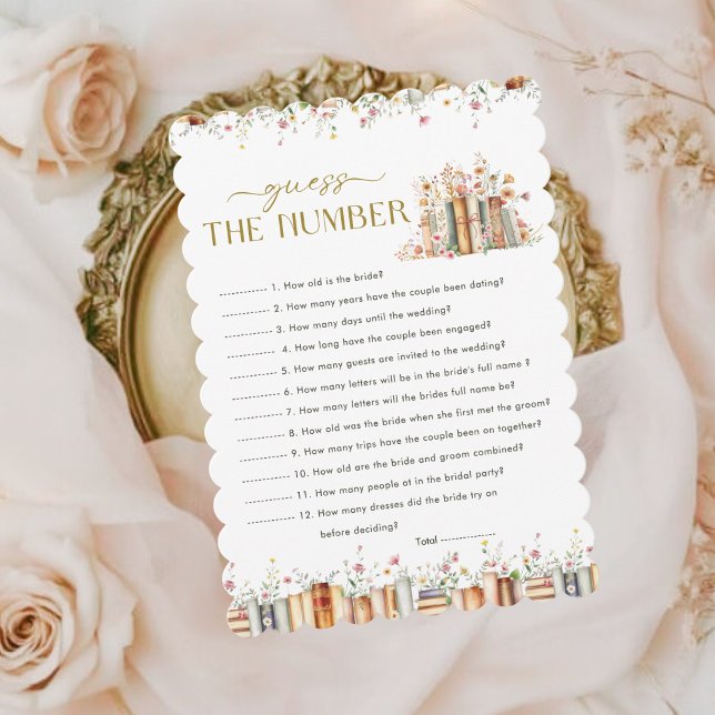 Wildblomma Bok Thmet gissar Möhippan Number Gam (Skapare uppladdad)