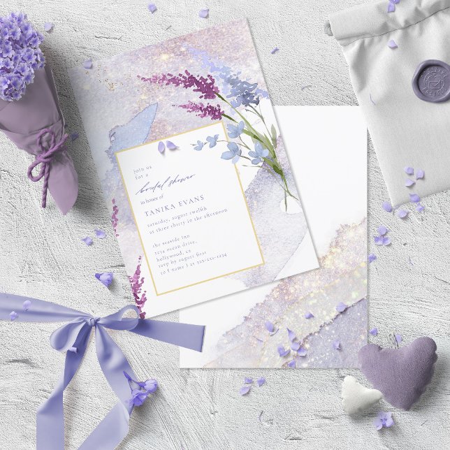 Wildblomma Bröllop Watercolor Möhippa Sh Peri ID95 (Skapare uppladdad)