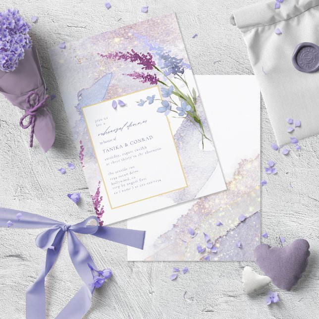 Wildblomma Bröllop Watercolor Rehearsal Peri ID954 (Skapare uppladdad)