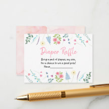 Wildblomma Garden Baby Shower Raffle