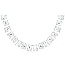 Wildblomma Grattis på födelsedagen Banner