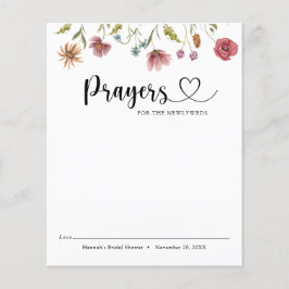 Wildblomma i Bloom Prayers för Newlyweds