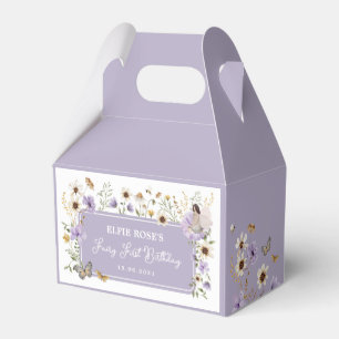 Wildblomma Mute Lila Garden Tea Party Presentaskar