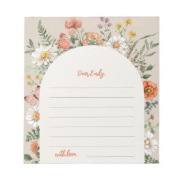 Wildblomma Notecards | ANTECKNINGSBLOCK