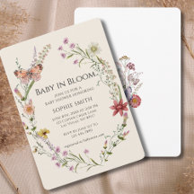 Wildblomma Önskemål A Baby Shower in Bloom