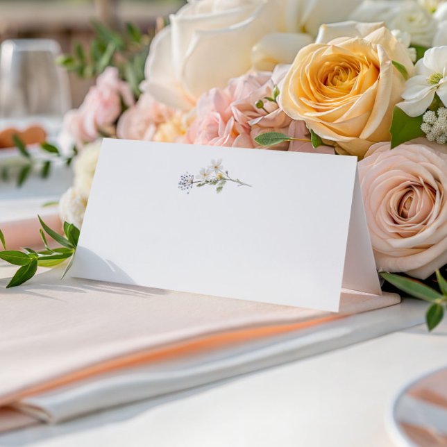 Wildblomma Placeringskort (Skapare uppladdad)