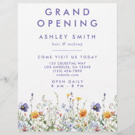 Wildblomma Reklamblad