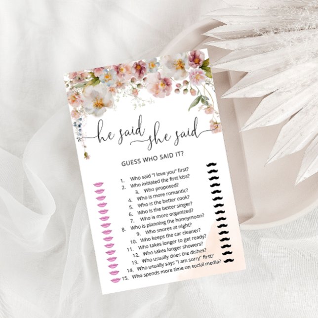 Wildblomma sa att hon sa Möhippa Game (Skapare uppladdad)