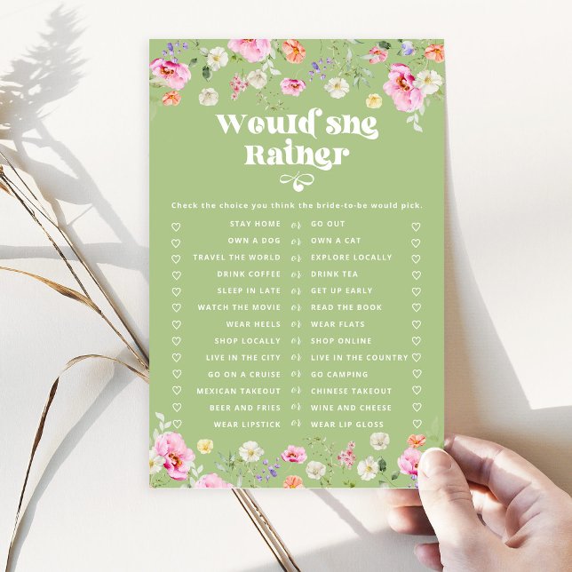 Wildblomma skulle hellre vilja ha möhippa-spel (Skapare uppladdad)