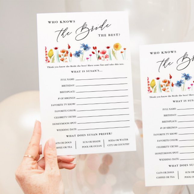 Wildblomma som känner till det Pappra spelkortet B Flygblad (Skapare uppladdad)