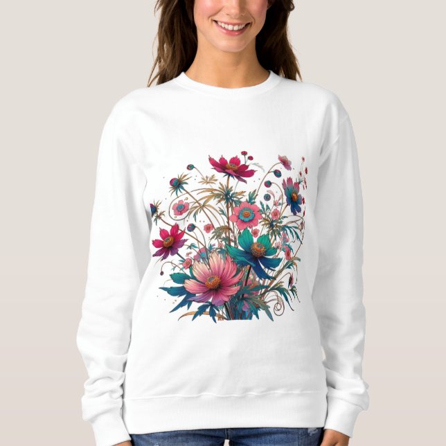 Wildblomma T Shirt (Framsida)