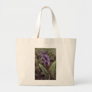 Wildblomma: Tidigt Lila Orchids Jumbo Tygkasse