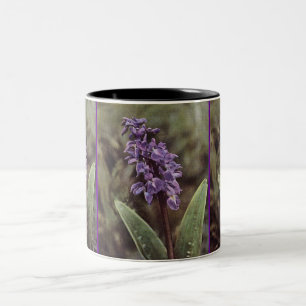Wildblomma: Tidigt Lila Orchids Två-Tonad Mugg