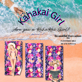 Wildblomma Whimsical Glitter Stone "Kahakai Girl"