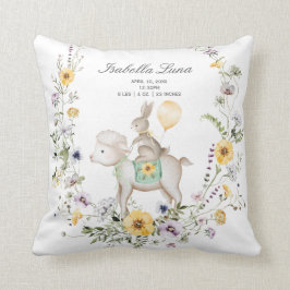 Wildblomman Bunny & Lamb Wandeborn Påsk Gift Kudde