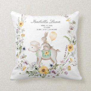 Wildblomman Bunny & Lamb Wandeborn Påsk Gift Kudde
