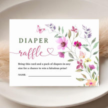 Wildblommans babyskor Diaper Raffle