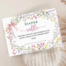 Wildblommans babyskor Diaper Raffle