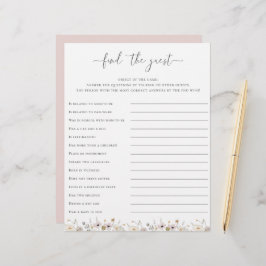 Wildblommans babyskor hittar gästspelet