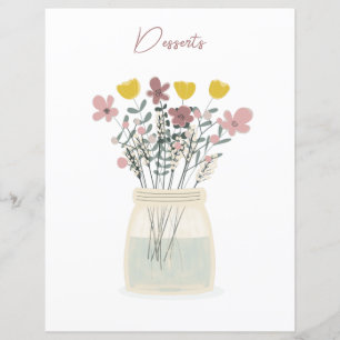 WildblomMason Burk Desserts Recipe Divider