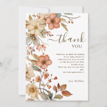 WildblommBoho Watercolor Baby Shower Tack