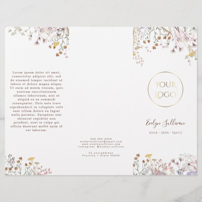 Wildblommbrochyr (Framsida)