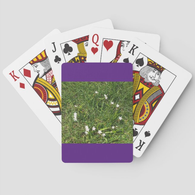 WildblommCircle Casinokort (Baksidan)