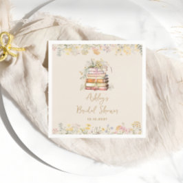 Wildblomme Bok Theme Möhippa Pappersservett