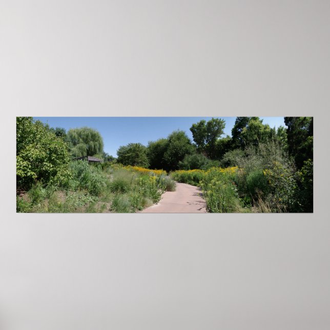 Wildblomme Meadow Poster (Framsidan)