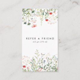 Wildblomme Meadow Rabattkort