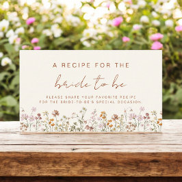 Wildblomme Möhippa Garden Recipe  Tilläggskort