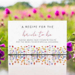 Wildblomme Möhippa Garden Recipe Tilläggskort