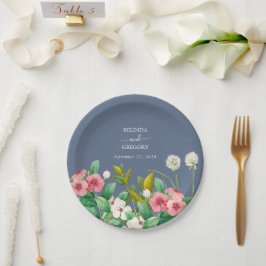 Wildblomme Periwinkle Dusty Blue Bröllop