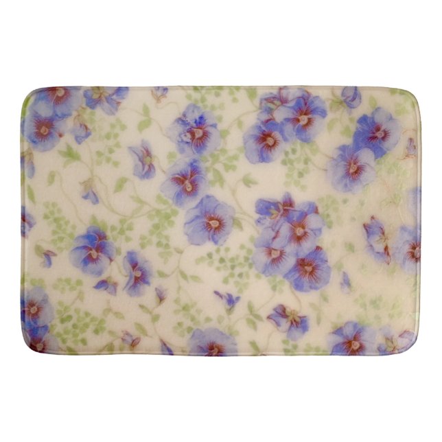 Wildblomme Violet Bath Mat Badrumsmatta (Framsidan)