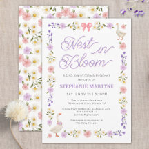 Wildblommes gäss i Bloom Baby Shower