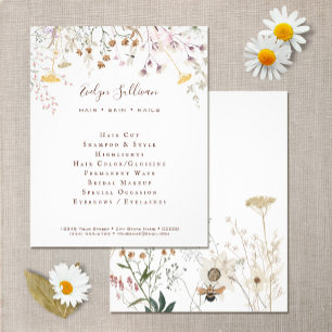 Wildblommfluor Flygblad