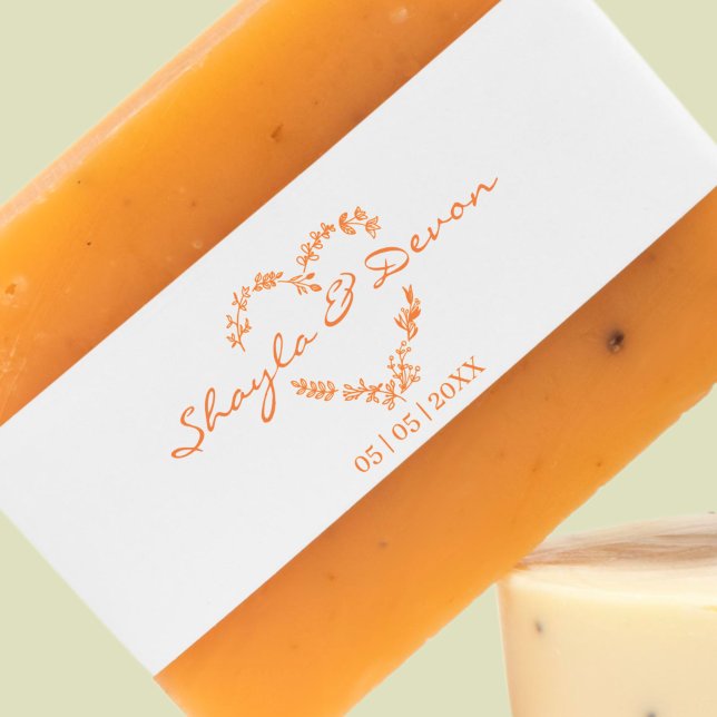 WildblommHeart Grenar & Löv Bröllop Stämpel (Skapare uppladdad)