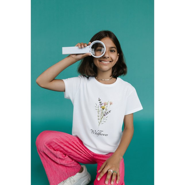 Wildblommi Mini Girl Daughn T Shirt (Skapare uppladdad)