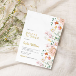 WildblommInbjudningskort för möhippan Inbjudningar