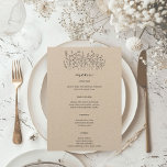 Wildblommline Line Art Elegant Modern Rustic ANPAS Meny<br><div class="desc">Använda de här söta menykorten för din bröllop, förlovningsfest, möhippa eller andra händelse. Hand plockade av mig för dig. Helt redigerbart, lägg till din egen text eller bakgrund färg. Klicka på "anpassa" om du vill redigera texten och "redigera design" om du vill ändra typsnitt, färg och lägga till text. Ändra...</div>
