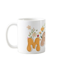 WildblommMamma Boho Blommigt Mugg